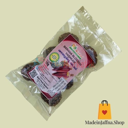 Banana Blossom Vadakam 50g – வாழைப்பூ வடகம்