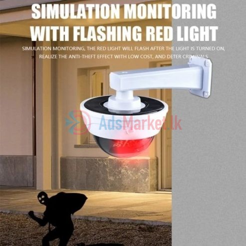 CCTV Simulation Solar Light