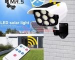 Solar-Powered CCTV Camera Simulation Light