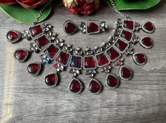 Oxidized Jewellery Necklace