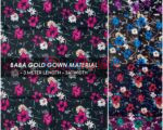 Baba Gold Gown Material