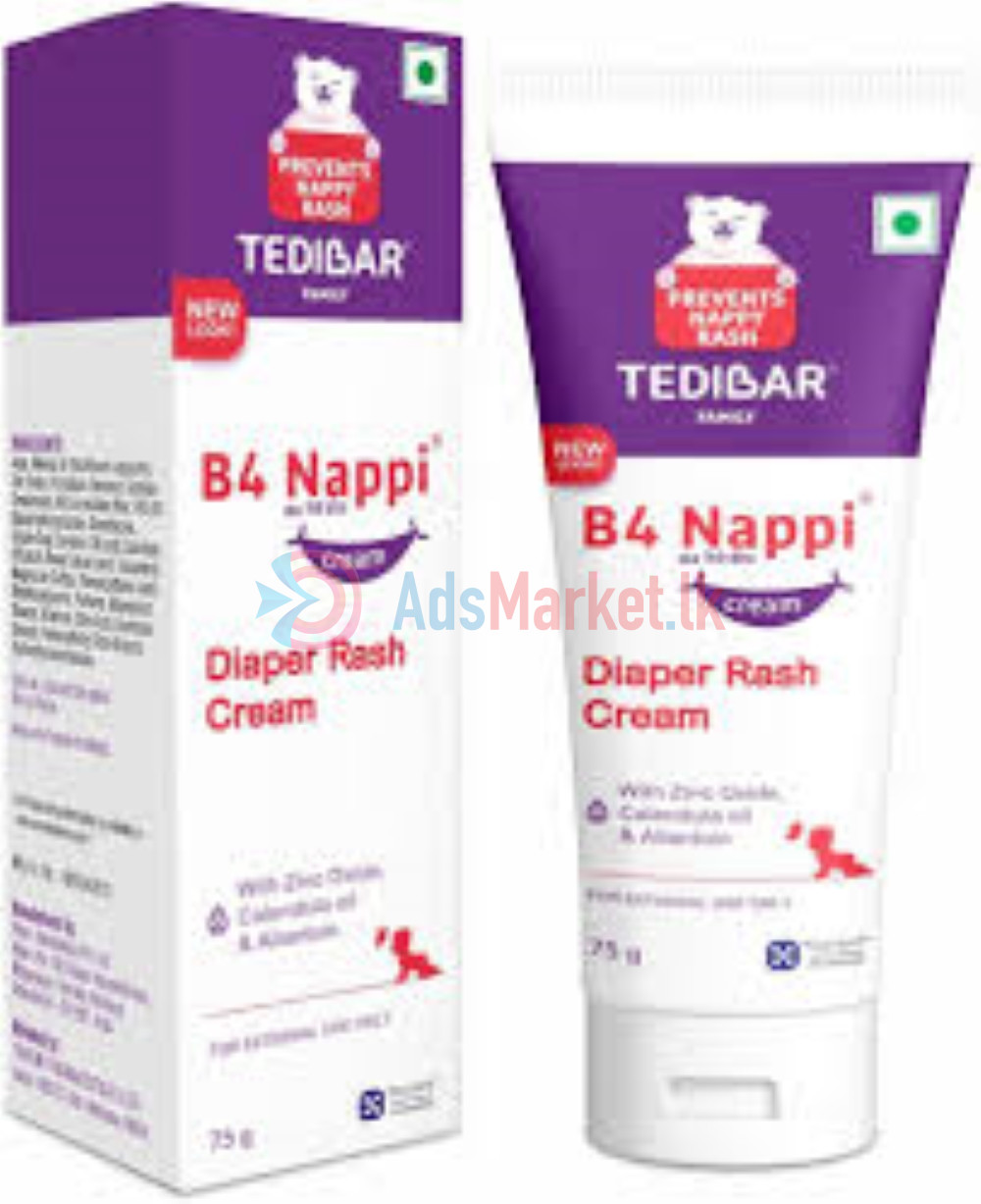 Curatio Tedibar B4 Nappi Cream diaper rash 75g (FREE SHIPPING ISLANDWIDE )