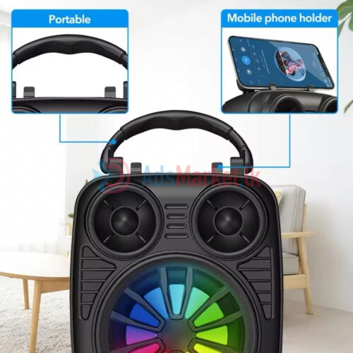 Compact Bluetooth Portable Speaker with TWS Technology