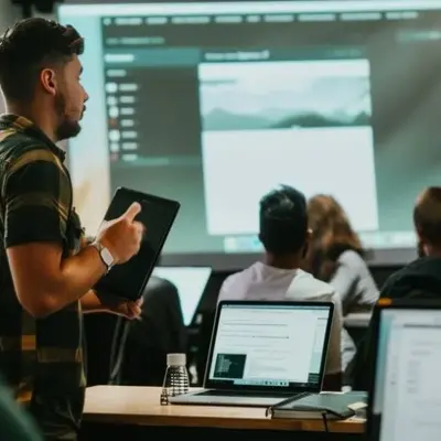 lecture-with-technology-stockcake