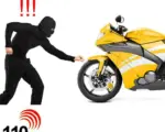 Motorcycle Disc Brake Lock Motorcycle Bike Scooter Security Lock Waterproof Alarm Sound with Reminder Cable Accessories