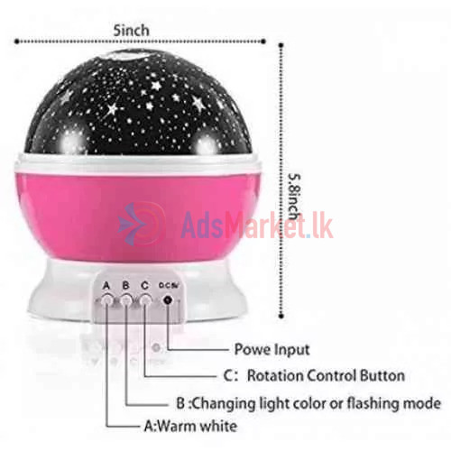 Projection Lamp (Star Light)