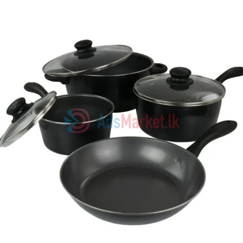 7 Pcs Bateria De Cocina Cookware Set