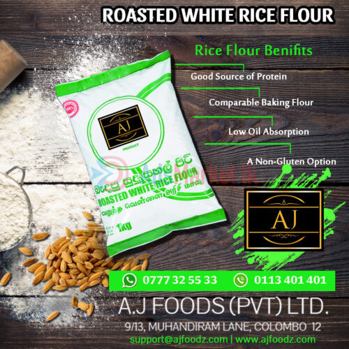 Roasted White Rice Flour | Premium Quality for Gluten-Free Baking and Cooking