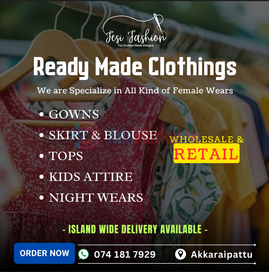 Jesi Fashion – Best Ready-Made Women’s Clothing | Gowns, Tops, Kidswear & More