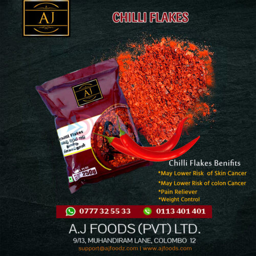 Chili Flakes from A.J Foods – Premium Quality for Bold, Spicy Flavor