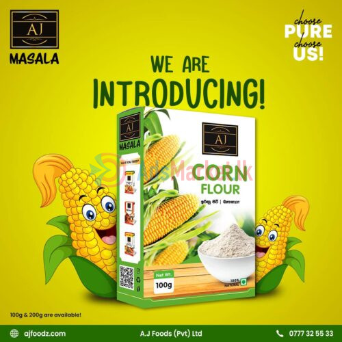 A.J Corn Flour | Versatile and High-Quality Ingredient for Perfect Recipes