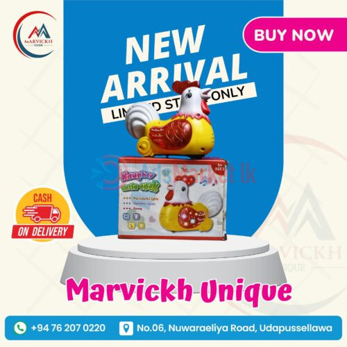 Light-Up Chicken Toy for Kids | Sound & Light Features | Limited Stock | Marvickh Unique