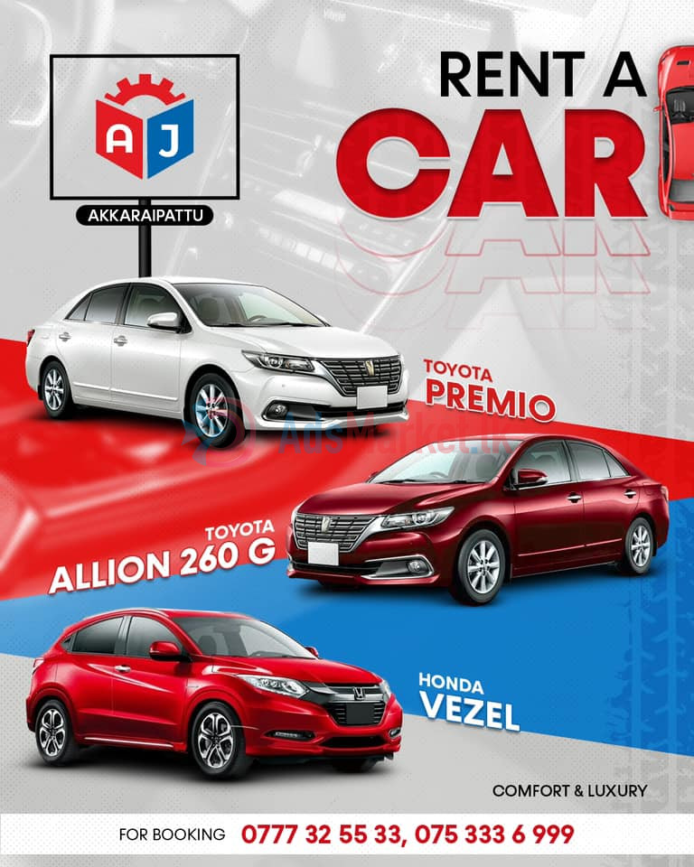 Reliable Rent a Car, Taxi Service, and Wedding Packages in Akkaraipattu | A.J Rent a Car