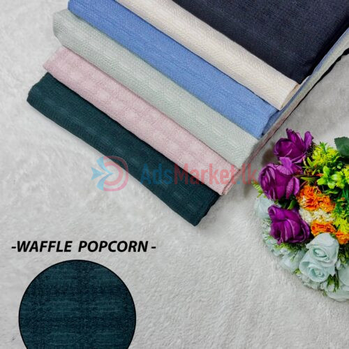 Popcorn fabric material