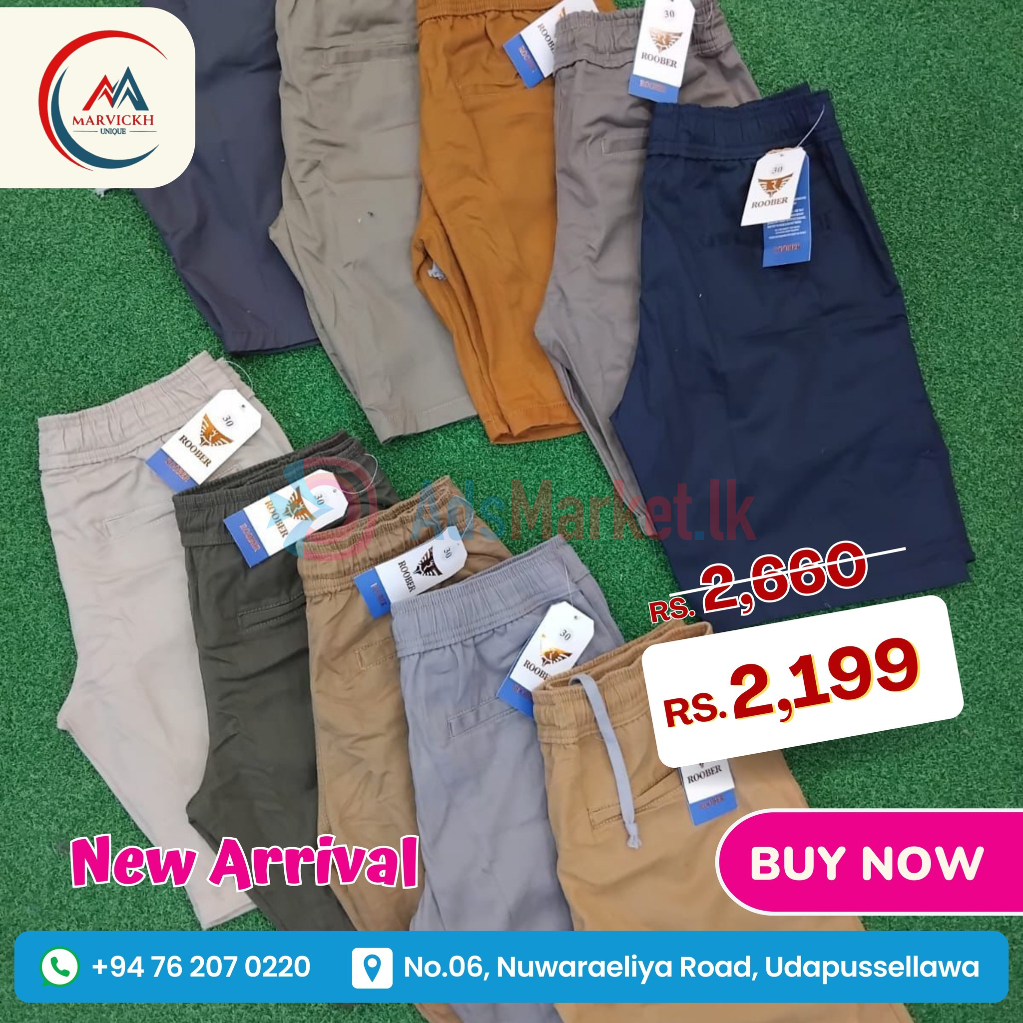 Men’s Casual Pants – Trendy & Durable | Limited Time Offer | Marvickh Unique