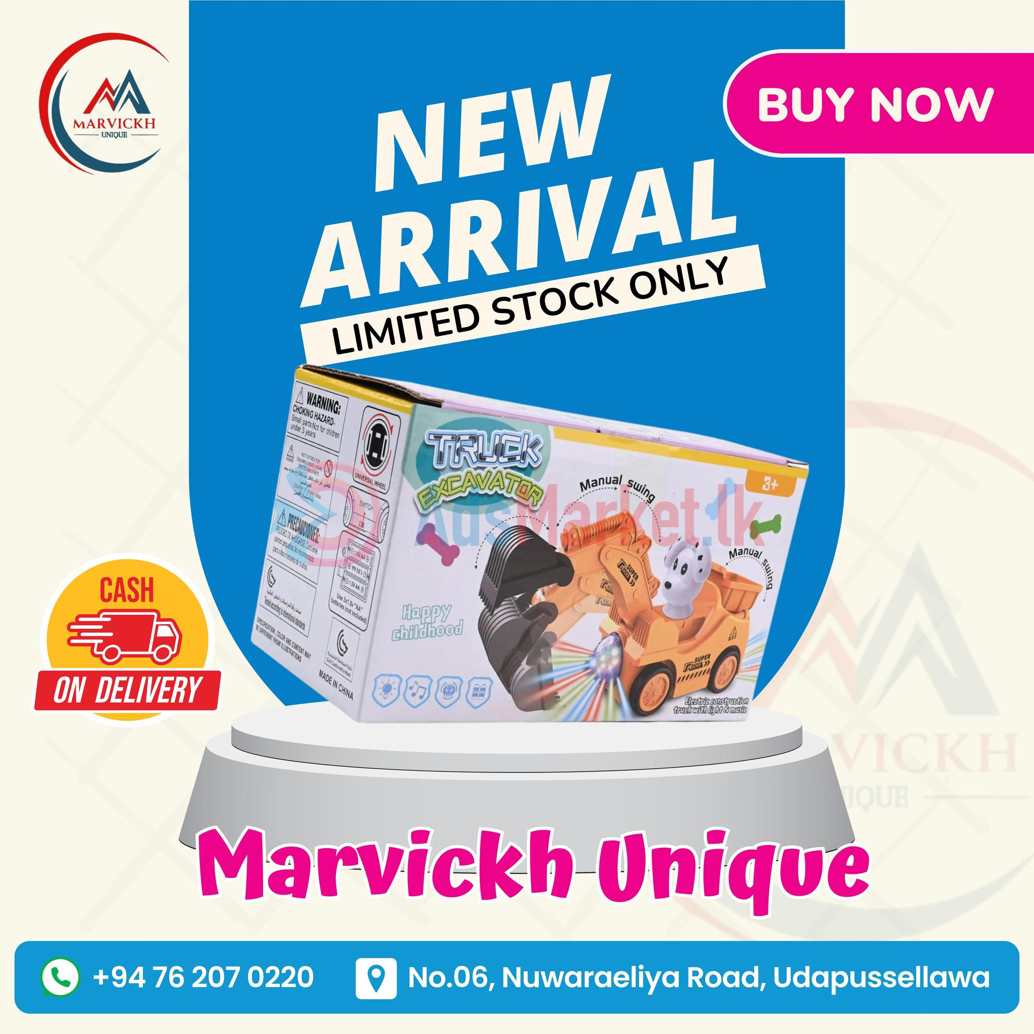 Buy Kids’ Favorite Toy Truck – Limited Time Offer in Sri Lanka!