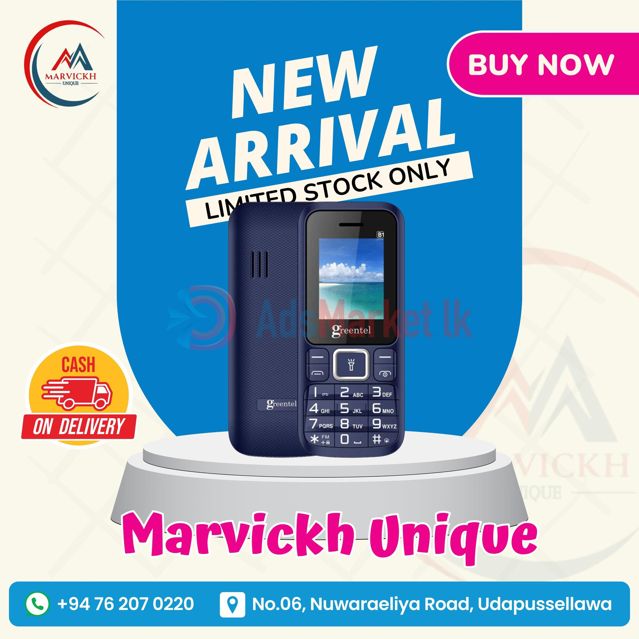 New Arrival: GreenTel Mobile Phones in Sri Lanka – Limited Stock, Order Now!