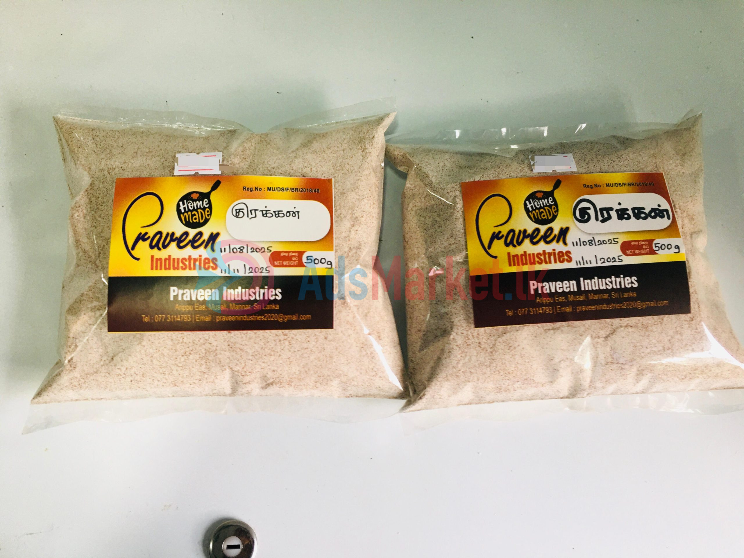 Kurakkan Ma – Millet Flour 500g ஆரோக்கியம் நிறைந்த குரக்கன் மாவு – Praveen Products