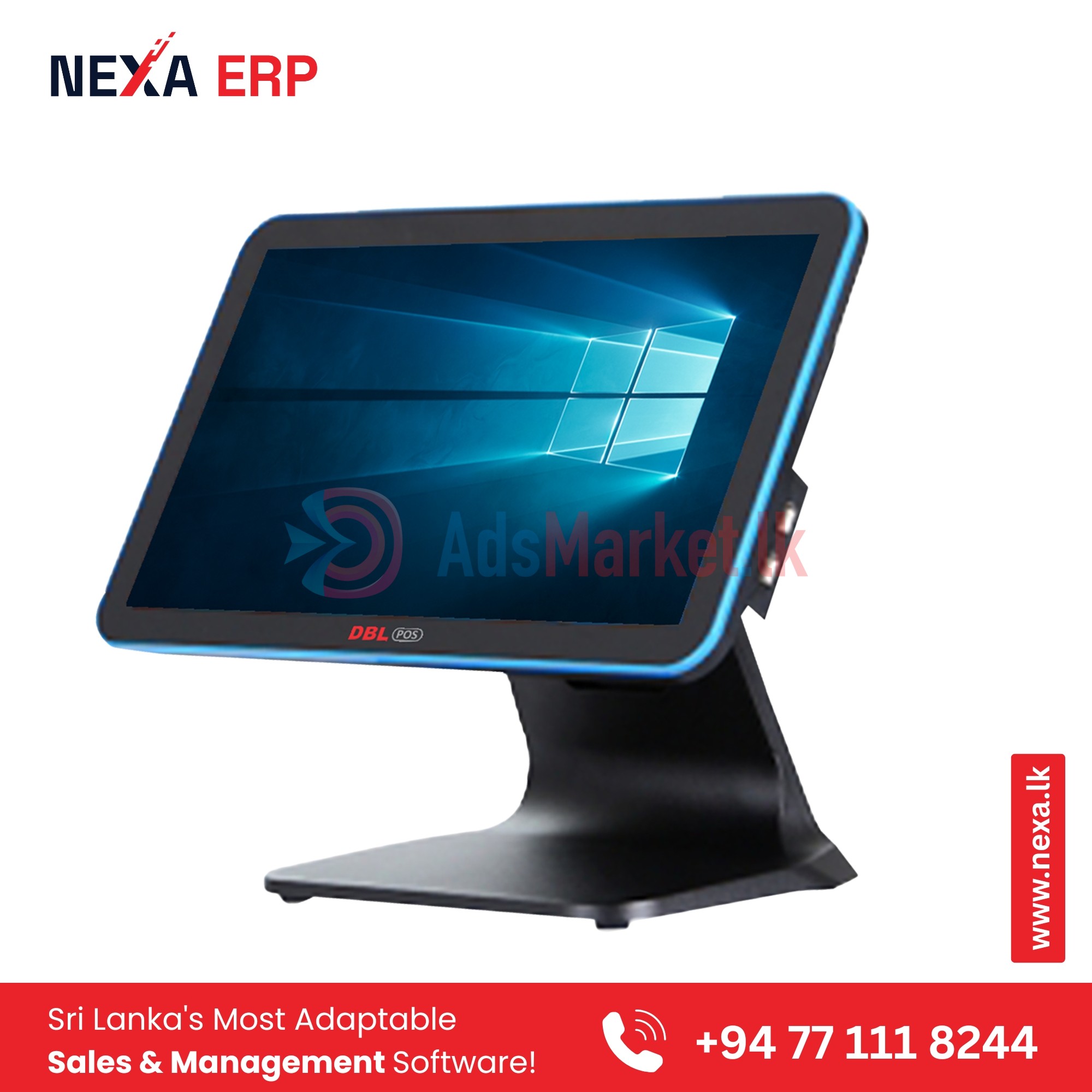 DBL All In One Touch POS – Core i3 Single Display