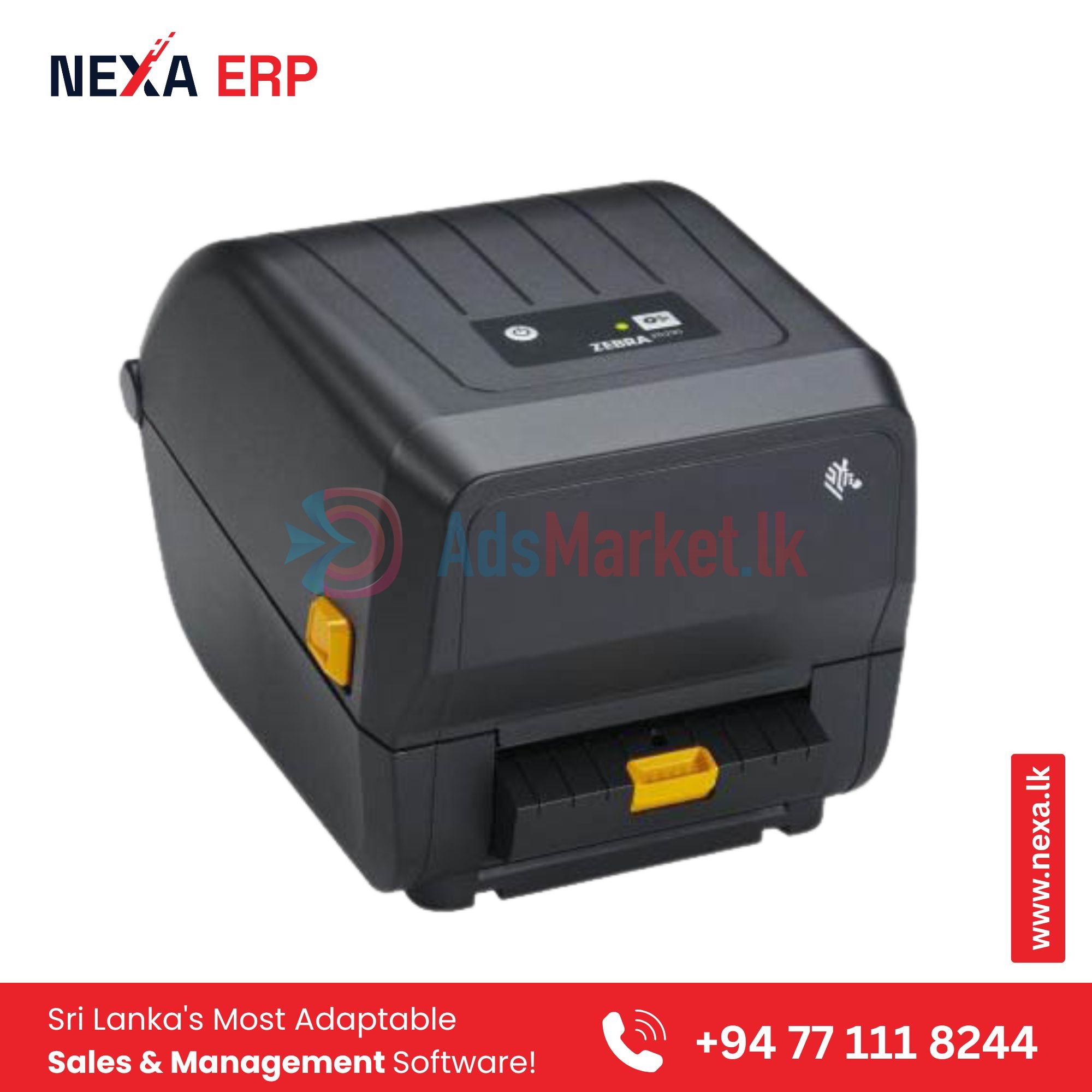 Zebra ZD230TA 4-Inch Desktop Label Printer – Thermal Transfer Barcode Printer