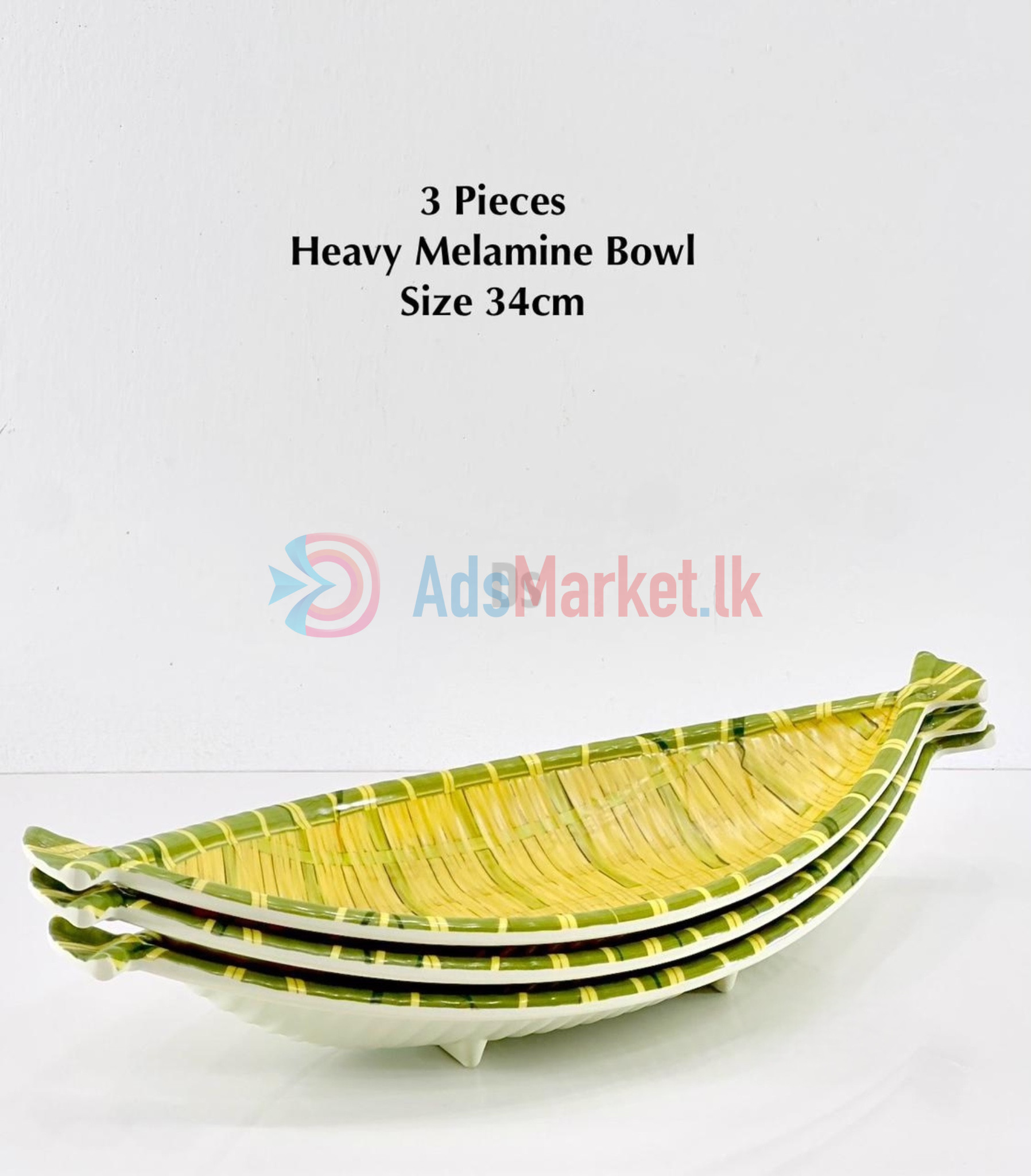 3pcs Dessert Plates Imitation Bamboo Weaving Hot Pot Vegetable Plate Melamine Green Barbecue Plate Multiple Styles Vegetable Fruit Tray Home